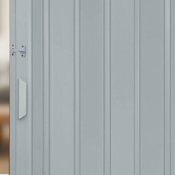 PORTA SANFONADA CINZA