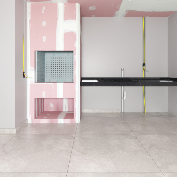 PLACA DRYWALL RESISTENTE AO FOGO